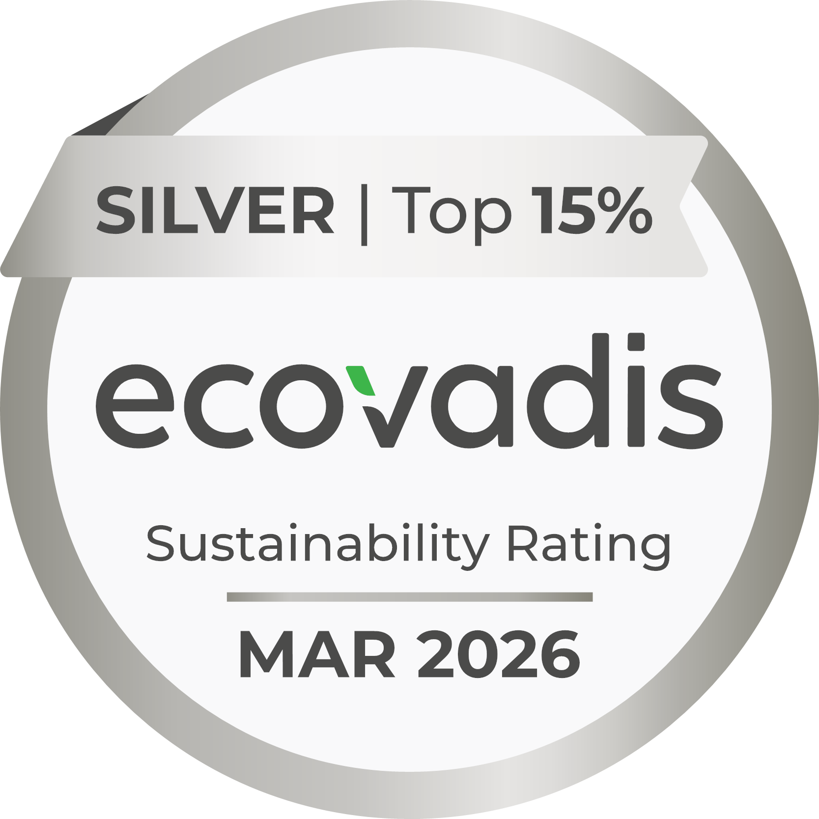AHB Awarded EcoVadis 2026 Silver Medal